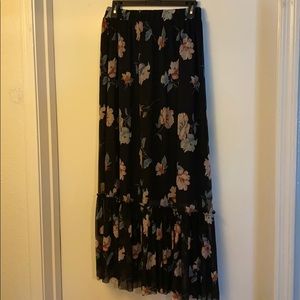 American Rag Long Skirt Flowers NWT Juniors